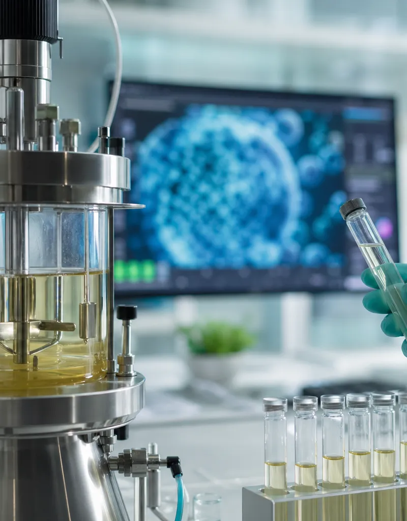 Postbiotic research and proprietary cell separation technology in a laboratory